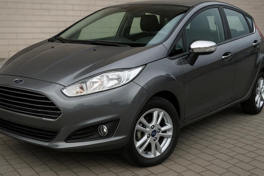 Ford Fiesta 2008-2017 Capace Oglinzi Cromate (2 buc) OmsaLine - Plastic Cromat Image