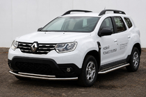Dacia Duster 2018-2024 Protectie Fata F3-10 (Inox) foto 1