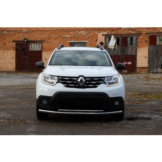 Protectie Fata F3-10 (Inox) Dacia Duster 2018-2024 foto 2