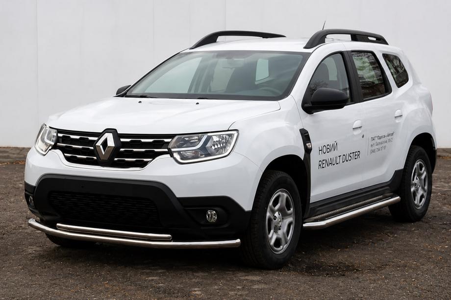 Dacia Duster 2018-2024 Protectie Fata F3-10 (Inox) Image