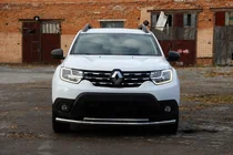 Renault Duster 2018-2024 Protectie Fata F3-10 (Inox) foto 2