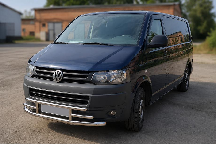 Volkswagen T5 2010-2015 Protectie fata F3-42 (inox) Foto 2