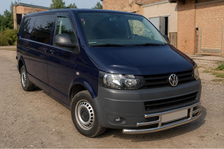 Volkswagen T5 2010-2015 Protectie fata F3-42 (inox) Foto 3