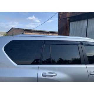 Bare longitudinale design Lexus (2 buc, gri) Toyota Land Cruiser Prado 150 2009-2023 foto 4