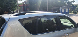 Toyota Rav 4 2006-2013 Bare longitudinale Skyport (negre) foto 6