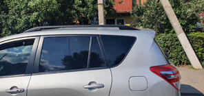 Toyota Rav 4 2006-2013 Bare longitudinale Skyport (negre) foto 5