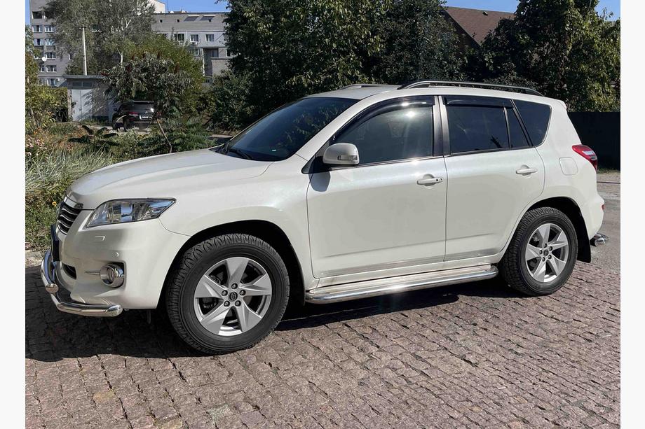 Toyota Rav 4 2006-2013 Bare longitudinale Skyport (negre) Image