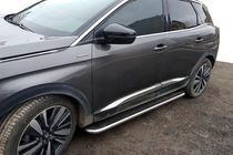 Opel Mokka 2012-2021 Praguri Laterale Maydos V2 (2 buc, Aluminiu si Otel Inoxidabil) foto 1