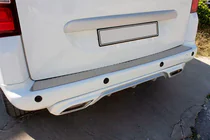 Citroen Berlingo 2008-2018 Protectie bara spate Omsa Line (inox) foto 5