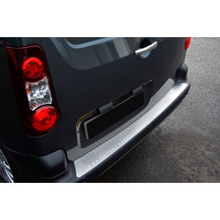 Protectie bara spate Omsa Line (inox) Citroen Berlingo 2008-2018 foto 2