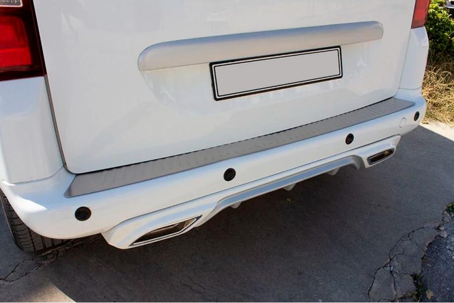 Citroen Berlingo 2008-2018 Protectie bara spate Omsa Line (inox) Foto 5