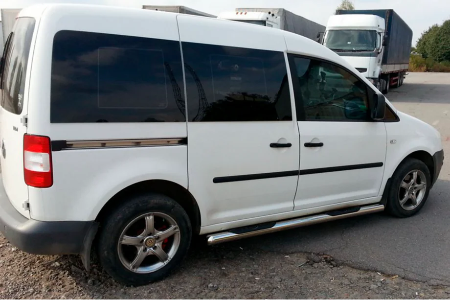 Volkswagen Caddy 2015-2020 Tevi Laterale BB002 (2 buc, inox) Image