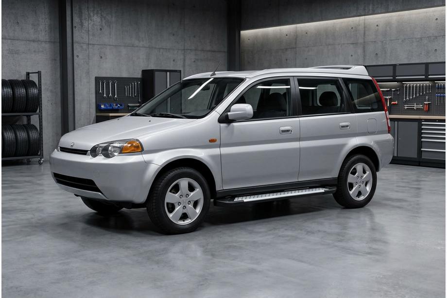 Honda HR-V 1998-2006 Praguri laterale Allmond Grey (2 buc, aluminiu) Foto 1