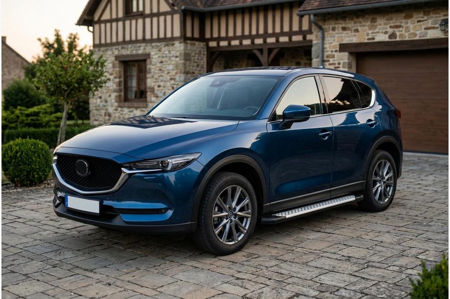 Mazda CX-5 2017–2025 Praguri laterale Allmond Grey (2 buc, aluminiu) Image