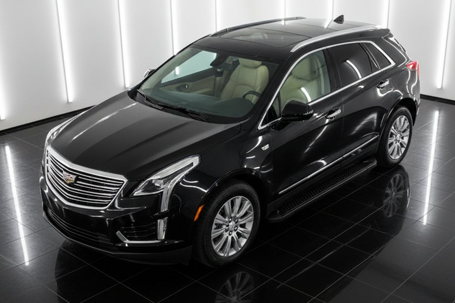 Cadillac XT5 2016- Praguri Laterale Allmond Black (2 buc, Aluminiu) Image