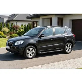 Praguri Laterale Allmond Black (2 buc, Aluminiu)