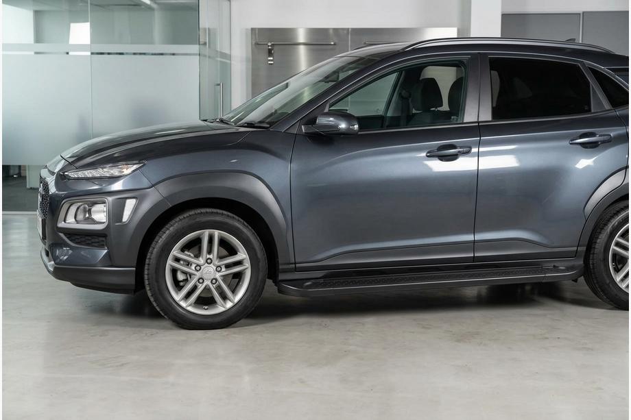 Hyundai Kona 2017-2023 Praguri Laterale Allmond Black (2 buc, Aluminiu) Foto 1