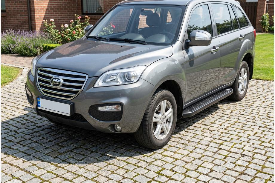 Lifan X60 2011- Praguri Laterale Allmond Black (2 buc, Aluminiu) Foto 1