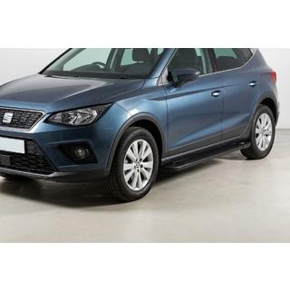 Praguri Laterale Allmond Black (2 buc, Aluminiu) Seat Arona 2017- foto 1