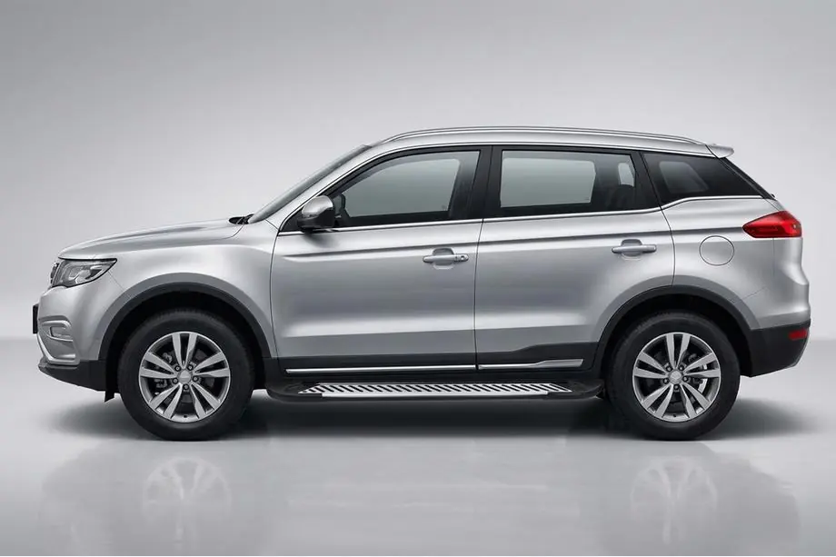 Geely Emgrand X7 2011- Praguri Laterale Line (2 buc, Aluminiu) Image