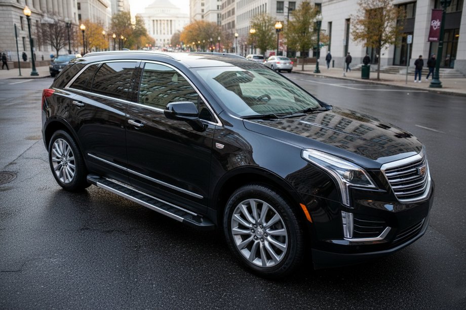 Cadillac XT5 2016- Praguri Laterale RedLine V1 (2 buc, Aluminiu) Image