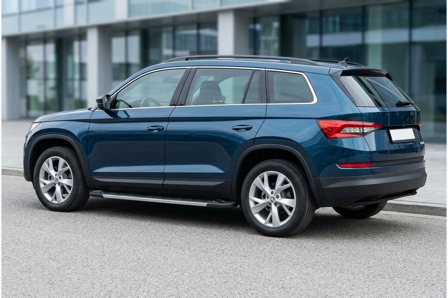 Skoda Kodiaq 2016-2023 Praguri Laterale RedLine V1 (2 buc, Aluminiu) Foto 1