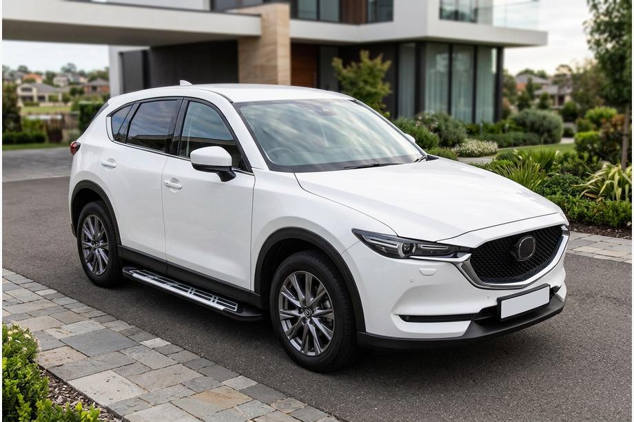 Mazda CX-5 2017–2025 Praguri Laterale Sunrise (2 buc, Aluminiu) Image