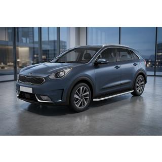 Praguri Laterale Tayga Grey (2 buc, Aluminiu) foto 1