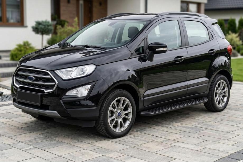 Ford Ecosport 2013-2022 Praguri Laterale Tayga Black (2 buc, Aluminiu) Foto 1