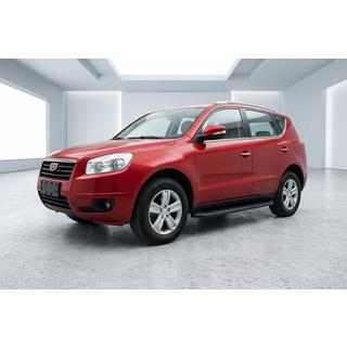 Praguri Laterale Tayga Black (2 buc, Aluminiu) Geely Emgrand X7 2011- foto 1