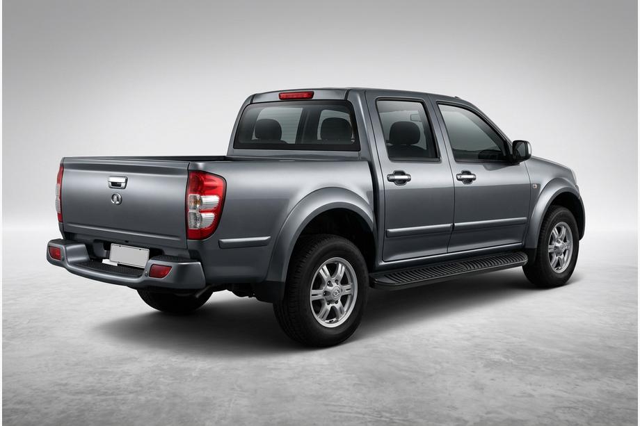 GreatWall Wingle 5 2006- Praguri Laterale Tayga Black (2 buc, Aluminiu) Image