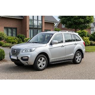 Praguri Laterale Tayga Black (2 buc, Aluminiu) foto 1