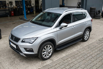 Seat Ateca 2016- Praguri Laterale Tayga Black (2 buc, Aluminiu) foto 1
