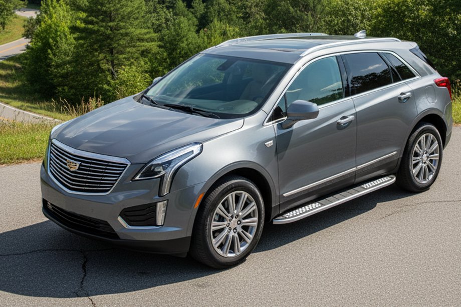 Cadillac XT5 2016- Praguri Laterale Tayga V2 (2 buc, Aluminiu) Image