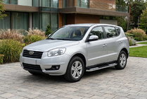 Geely Emgrand X7 2011- Praguri Laterale Tayga V2 (2 buc, Aluminiu) foto 1