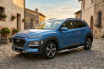 Hyundai Kona 2017-2023 Praguri Laterale Tayga V2 (2 buc, Aluminiu) foto 1