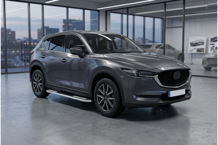 Mazda CX-5 2017–2025 Praguri Laterale Tayga V2 (2 buc, Aluminiu) Image