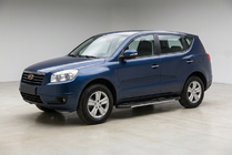 Geely Emgrand X7 2011- Praguri Laterale Bosphore Grey (2 buc, Aluminiu) foto 1