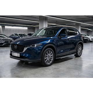Praguri Laterale Bosphore Grey (2 buc, Aluminiu) Mazda CX-5 2017–2025 foto 1