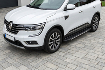 Renault Koleos 2016-2024 Praguri Laterale Bosphore Grey (2 buc, Aluminiu) foto 1