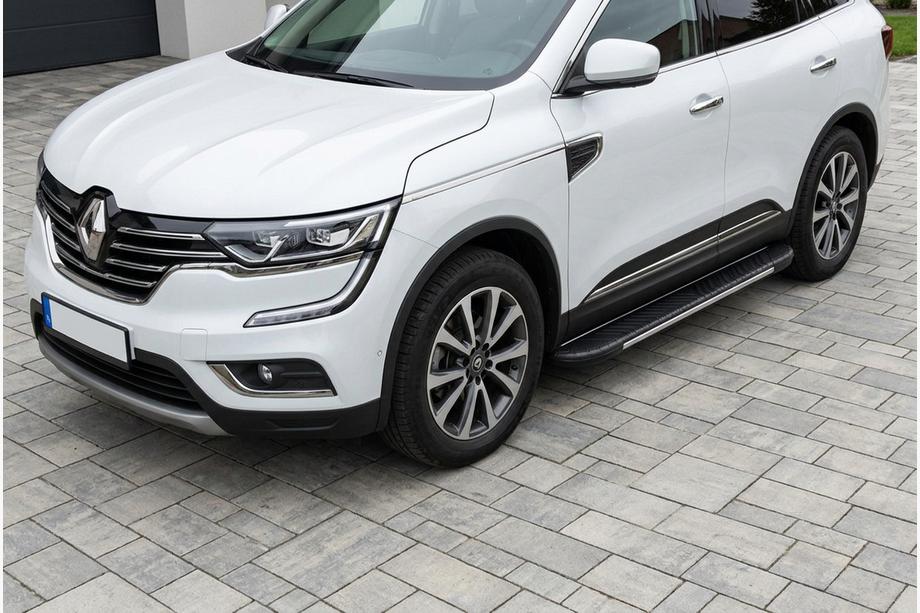 Renault Koleos 2016-2024 Praguri Laterale Bosphore Grey (2 buc, Aluminiu) Image