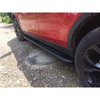 Praguri Laterale Bosphore Black (2 buc, Aluminiu) Land Rover Discovery Sport 2014- foto 4