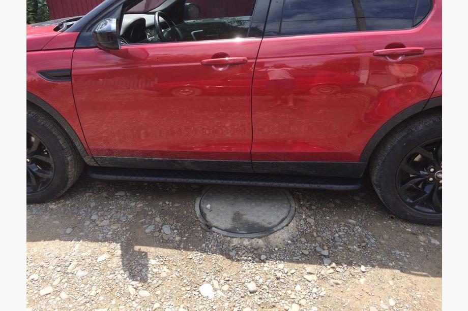 Land Rover Discovery Sport 2014- Praguri Laterale Bosphore Black (2 buc, Aluminiu) Foto 2