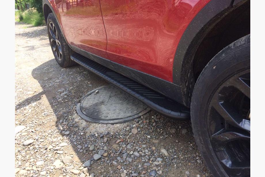 Land Rover Discovery Sport 2014- Praguri Laterale Bosphore Black (2 buc, Aluminiu) Foto 4