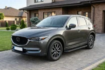 Mazda CX-5 2017–2025 Praguri Laterale Bosphore Black (2 buc, Aluminiu) foto 1
