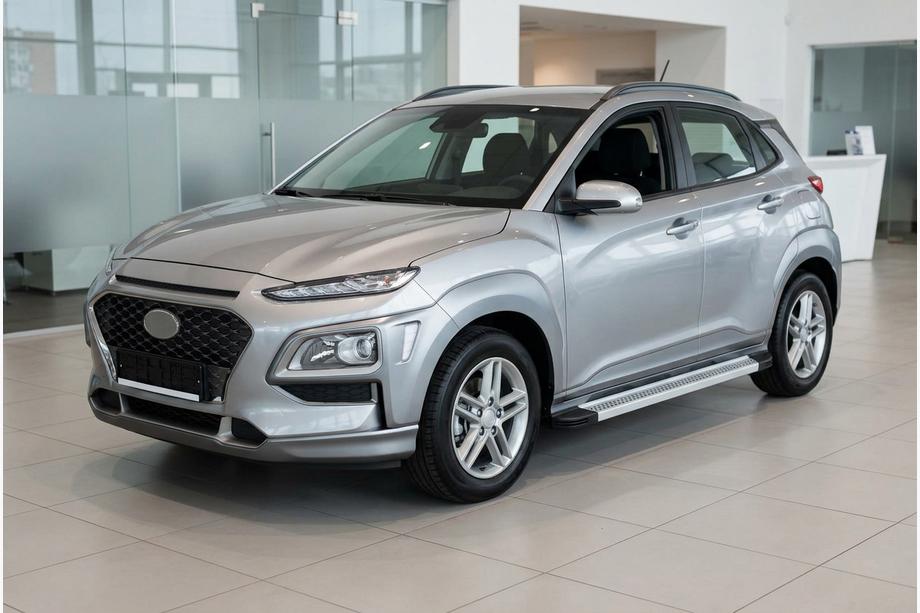 Hyundai Kona 2017-2023 Praguri Laterale Maya V2 (2 buc, Aluminiu) Image