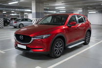 Mazda CX-5 2017–2025 Praguri Laterale Maya V2 (2 buc, Aluminiu) foto 1