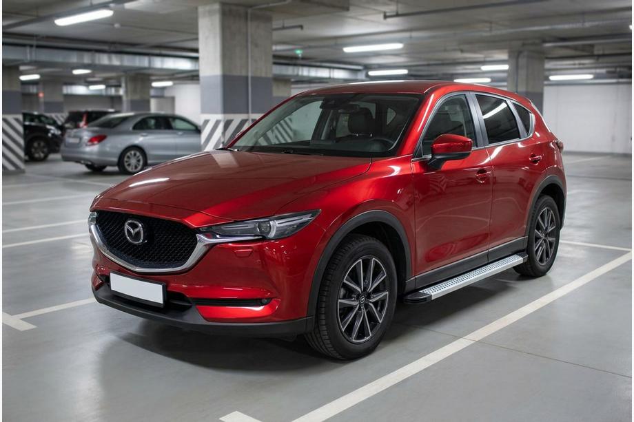 Mazda CX-5 2017–2025 Praguri Laterale Maya V2 (2 buc, Aluminiu) Image