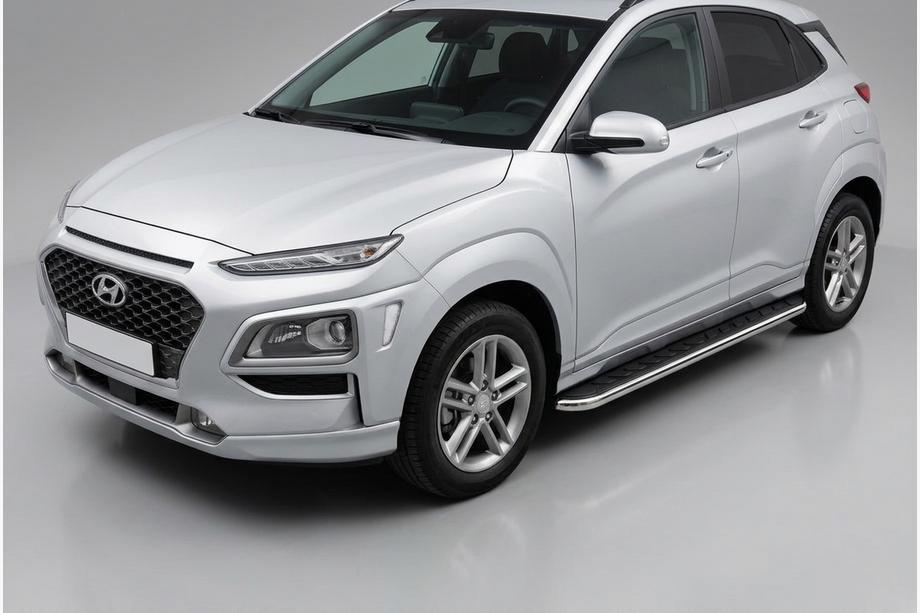Hyundai Kona 2017-2023 Praguri Laterale Maydos V1 (2 buc, Aluminiu) Foto 1