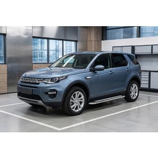 Praguri Laterale Maydos V2 (2 buc, Aluminiu si Otel Inoxidabil) Land Rover Discovery Sport 2014- foto 1